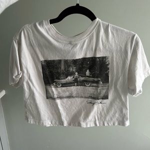 Marilyn Monroe Vintage inspired cropped tee